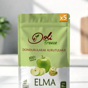 Dondurularak Kurutulmuş Elma 5'li Set